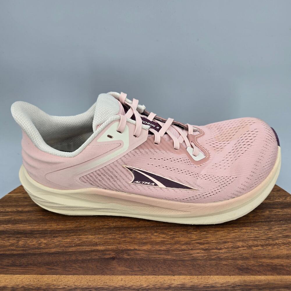 Altra Torin 8 Shoes Womens 10 Dusty Pink Mauve Gym Running Athletic Sneakers